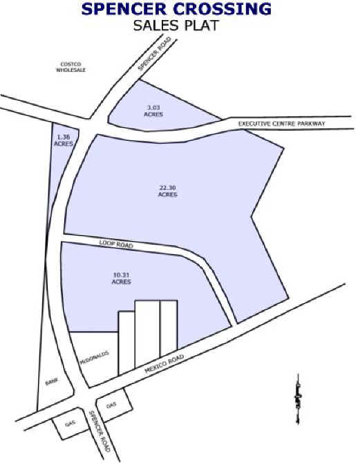 Spencer Crossing Sales Plat