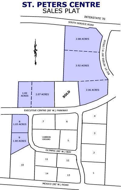 St. Peters Centre Sales Plat